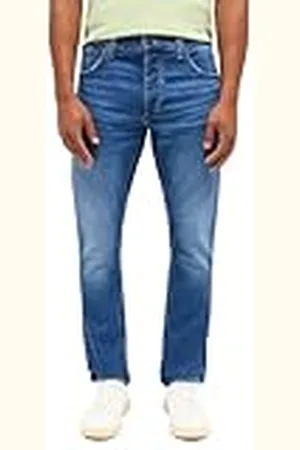 Mustang Estilo Toledo Tapered Jeans, , 33W x 30L para Hombre