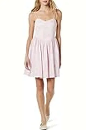 THE DROP Perla Shaped Waist Mini Dress Vestidos, , M