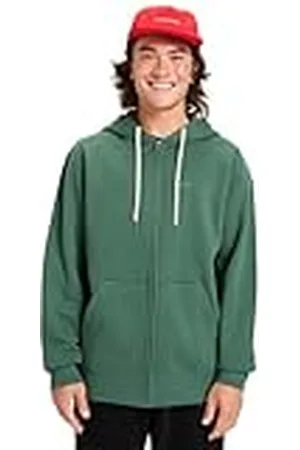 Quiksilver Sudadera de Forro Polar con Cremallera Salt, Multicolor