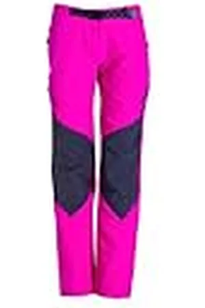Izas Sar Pantalón de montaña, Mujer, Fucsia/ Gris Oscuro, XXL