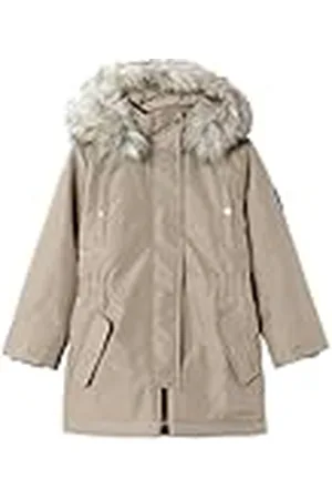 NAME IT NKFMILLA Parka Jacket Long Noos Chaqueta Acolchada, , 140 para Niñas