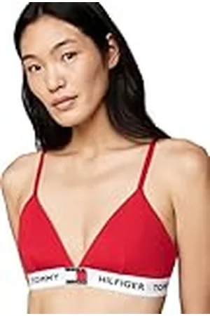 Tommy Hilfiger Sujetador Triangular Mujer Triangle con Logotipo en la Cintura, , S