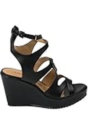 Chattawak 7oxalisnoir38, Sandalia con talón Mujer, , 38 EU