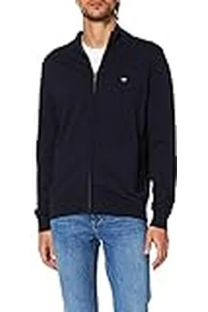 Fynch-Hatton Cardigan-Zip Chaqueta Punto, , Large para Hombre