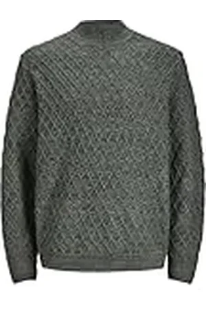 JACK & JONES Jprccziggi Knit Mock Neck Ln Suéter, , XL para Hombre