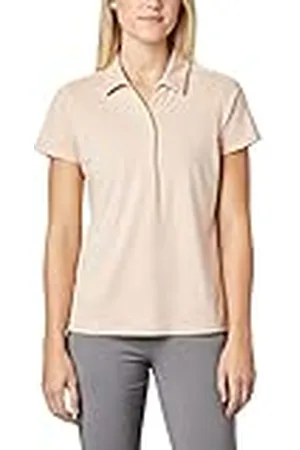 Columbia Firwood Camp II Polo, Mujer, Peach Cloud Small Stripe, XS