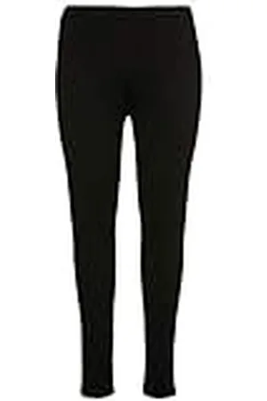 Ulla Popken Leggings, hasta La Pantorrilla, Pierna Estrecha, Cintura Elástica, Pantalones Mujer, , 50W / 32L