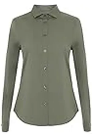 Velilla 405019S, Camisa Manga Larga Stretch Mujer, Color , Talla 2XL