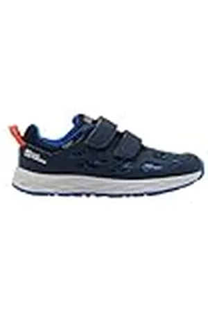 Jack Wolfskin Woodland 2 Texapore Low Vc K, Zapatos para Senderismo, Azul Noche (Night Blue), 36 EU