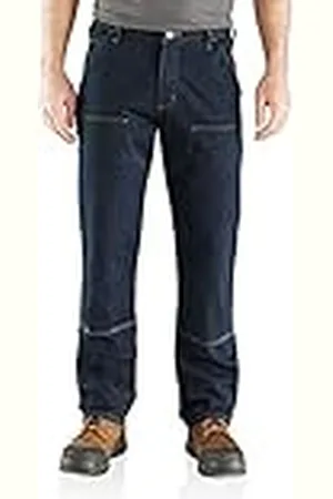 Carhartt Vaquero utilitario Rugged Flex en lona con parte frontal doble Para Hombre, , W33/L32