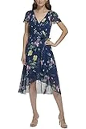 DKNY Dd2ki154-bla-4 Vestido, , 38 Mujeres