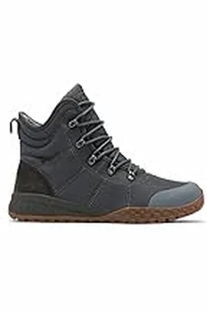 Columbia FAIRBANKS WATERPROOF OMNI-HEAT botas de nieve impermeables Hombre , Gris (Graphite x Dark Moss), 40 EU