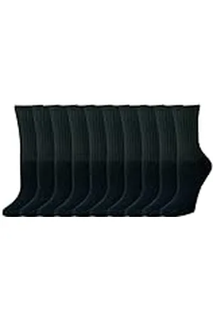 Amazon Calcetines de algodón Ligeramente Acolchados Mujer, 10 Pares, , 36-39.5
