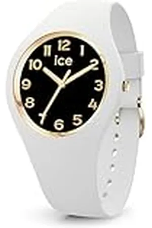Ice-Watch ICE glam White black - Reloj para Mujer con Correa de silicona - 022586 (Small +)