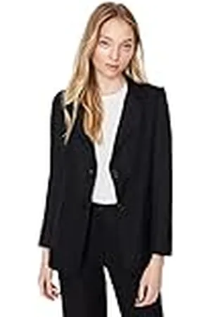 Trendyol Blazer Regular Liso con Cuello de Solapa Abrigo, , 66 para Mujer