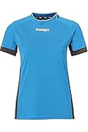 Kempa Prime Shirt Women Camiseta De Balonmano para Mujer, Mujer, Azul/Antracita, XS