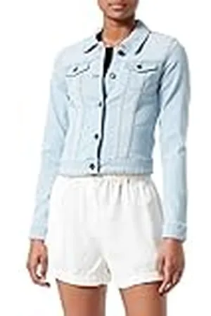 Noisy May Nmdebra L/S Denim Jacket LB Bg Noos Chaqueta Vaquera, , XS Mujeres