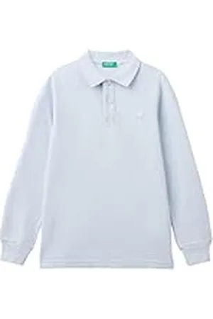 Benetton Camiseta Polo M/L 3089c300z Camisa, , 140 cm para Niños