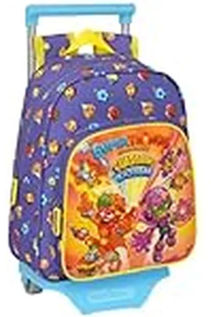 Safta Mochila con Carro Superthings Guardians Of Kazoom 27X33X10Cm Unisex niños, , Estándar
