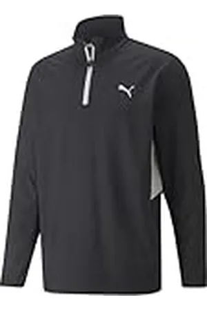 PUMA Vista 1/4 Zip Jersey, Hombre, Color Negro, Talle Alto, XXL