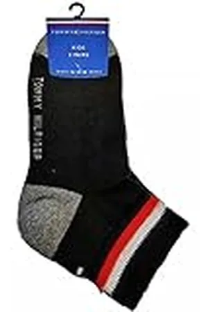 Tommy Hilfiger Quarter, Negro , 35-38 (Pack de 2) Unisex Niños