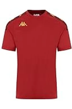 Kappa Camiseta GIANTO, Camiseta de fútbol, Rojo, XXL, Hombre