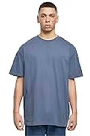 Build Your Brand Camiseta para Hombre Heavy Oversize tee Básica para Hombres, Corte Oversized Fit, Algodón, , S