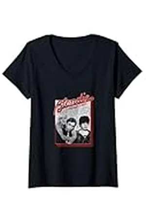 Blond Amsterdam Mujer Parallel Lines Heart of Glass Photo Vintage Band Camiseta Cuello V