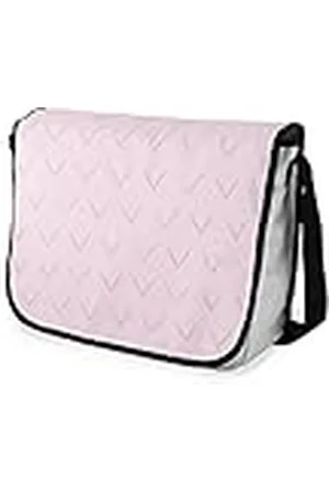 Bonamaison – Bolsas de Mensajero con Pulsera Negra para Estudiantes, Mochilas Escolares para niñas y niños, 29 x 36 cm