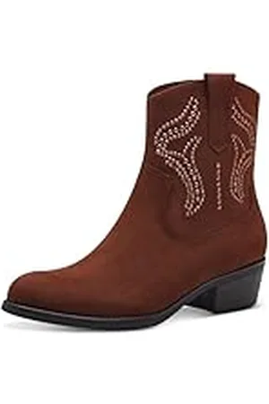Marco Tozzi Botín para Mujer con Cremallera y Slip 2-25323-43, Botas Cortas al Tobillo, , 38 EU