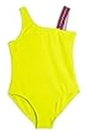 Koton Swimsuit One Shoulder Strappy Detail Trajes de baño, , 5-6 Años para Niñas