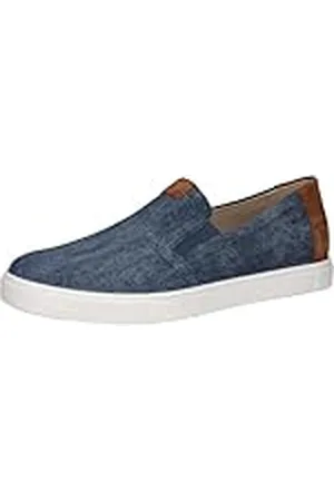 Caprice Hombre 9-14800-42, Mocasín Plano, Azul Rayas, 43 EU