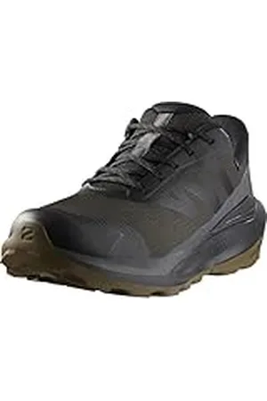 Salomon Elixir Tour Impermeables Zapatos de senderismo para Hombre, Comodidad óptima, Pisada suave, Impermeable, Black, 41 1/3