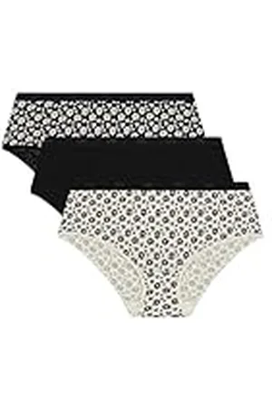 Dim Les Pockets Coton Couleurs & Motifs X3 Boxer, , L (Pack de 3) para Mujer