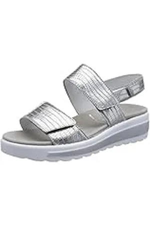 Semler Hanna, Sandalia Mujer, Plata, 38 2/3 EU