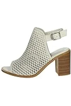 Carmela 160642, Zapatillas Mujer, Blanco sucio (Hielo), 38 EU