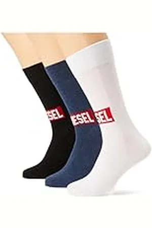 Diesel Skm-ray-threepack Calzino Calcetines, , S para Hombre