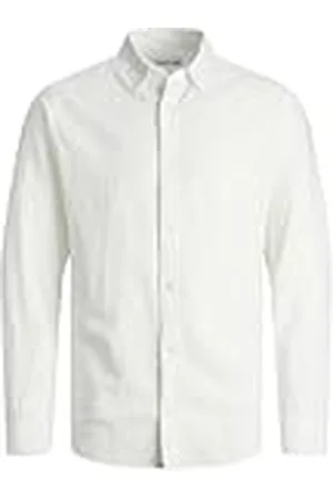 JACK & JONES Jjelinen LS Sn Pls-Camiseta Camisa de Manga Larga, , 3XL para Hombre