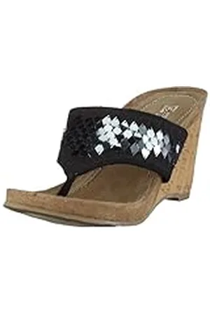 Buffalo Sandalias de Tela para Mujer, Color , Talla 37