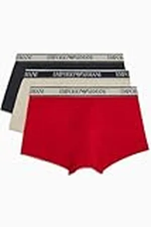 Emporio Armani Stretch Cotton Core Logoband 3-Pack Boxer Hombre, , M