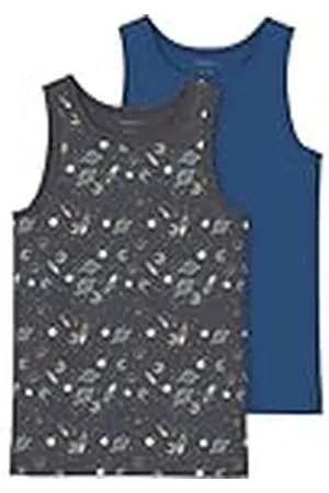 NAME IT Nkmtank Top 2P Space Noos, , Numeric_158 (Pack de 2) para Niños