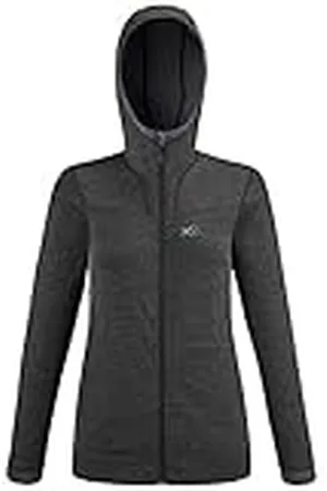 Millet Lokka Hoodie W - Chaqueta Micropolar con Capucha para Mujer - Capucha - Aproximación, Senderismo, Trekking, Diario - Negro