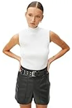 Koton Camiseta de Tirantes sin Mangas con Cuello de Tortuga, , L para Mujer