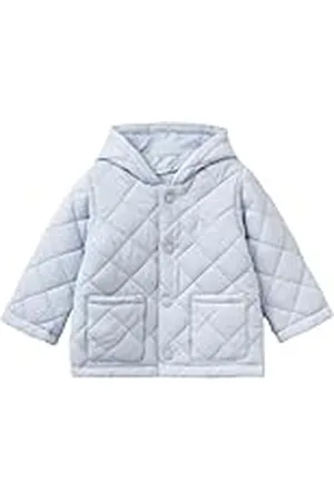 Benetton Chaqueta 2mja535ce, Celeste Powder 081, 82 cm Unisex Niños 0-24