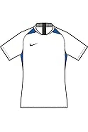 Nike Legend Jersey De Manga Corta, Niños, Blanco/Azul Real/Negro/Negro, XL