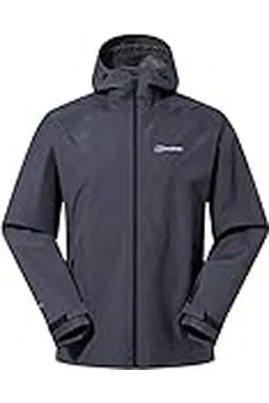 Berghaus Paclite 2.0 Chaqueta Impermeable Ligera, Hombre, Carbon, XS