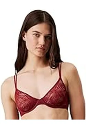 Calvin Klein Unlined Demi 000qf7103e Sujetador, , 0B36 para Mujer