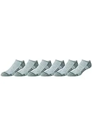 Amazon Calcetines Deportivos Invisibles de algodón Acolchados Transpirables y cómodos de Alto Rendimiento Hombre, 6 Pares, , 46-48