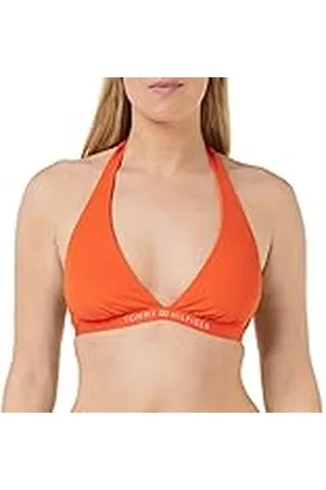 Tommy Hilfiger Mujer Parte Superior de Bikini de Triángulo con Relleno Extraíble, , M
