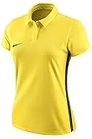 Nike W NK Dry Acdmy18 Polo SS T-Shirt, Hombre, Tour Yellow/Anthracite/Black, XL